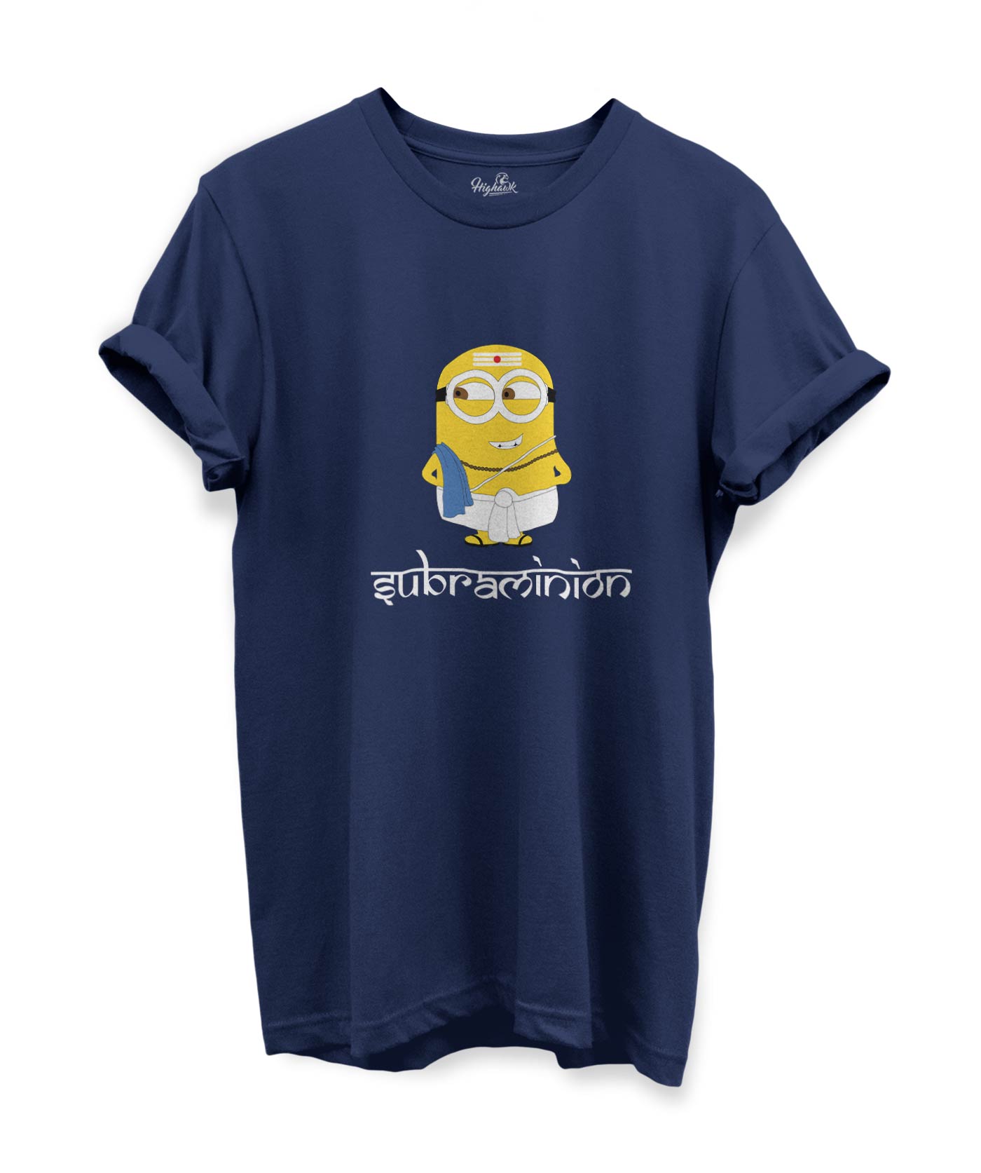 Subraminion T-Shirt – Funny Tamil Minion Parody Tee for Men