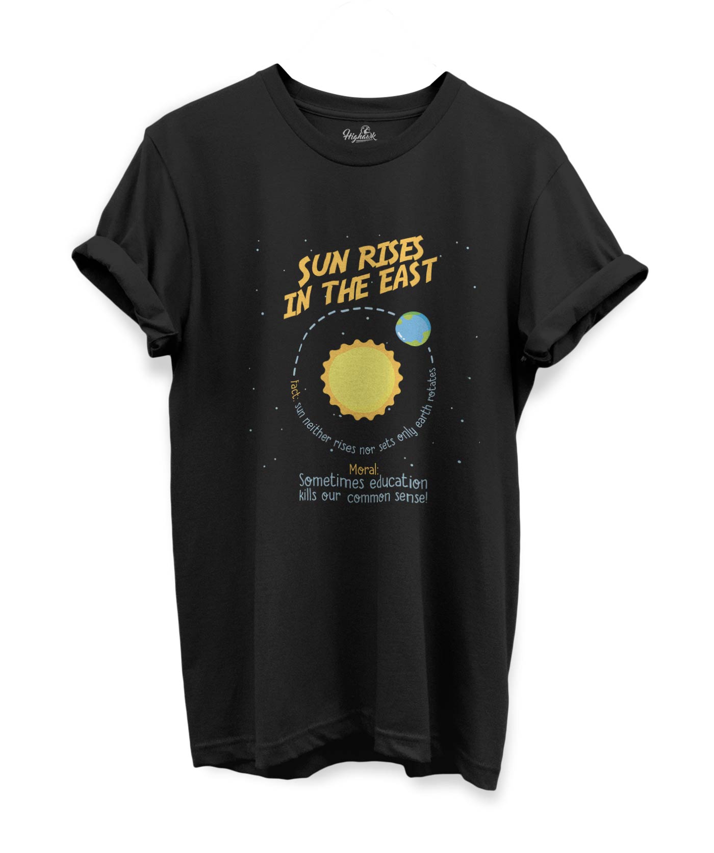 Sun Rises in the East Men's T-shirt