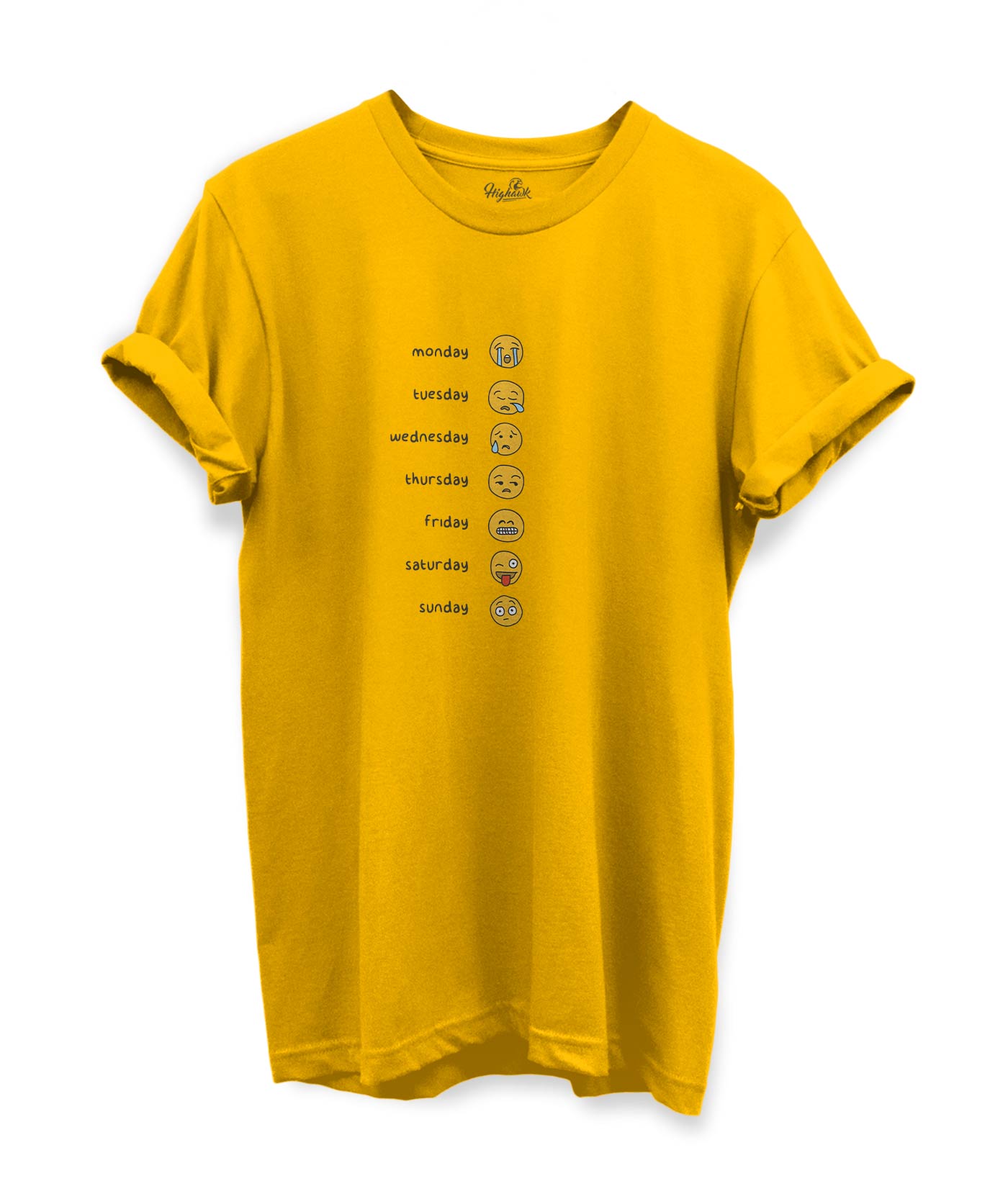 Emojis of 7 days Men's T-Shirt