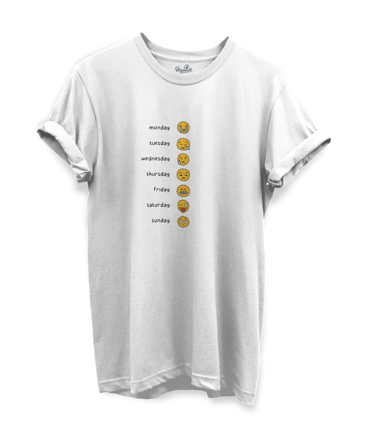 Emojis of 7 days Men's T-Shirt