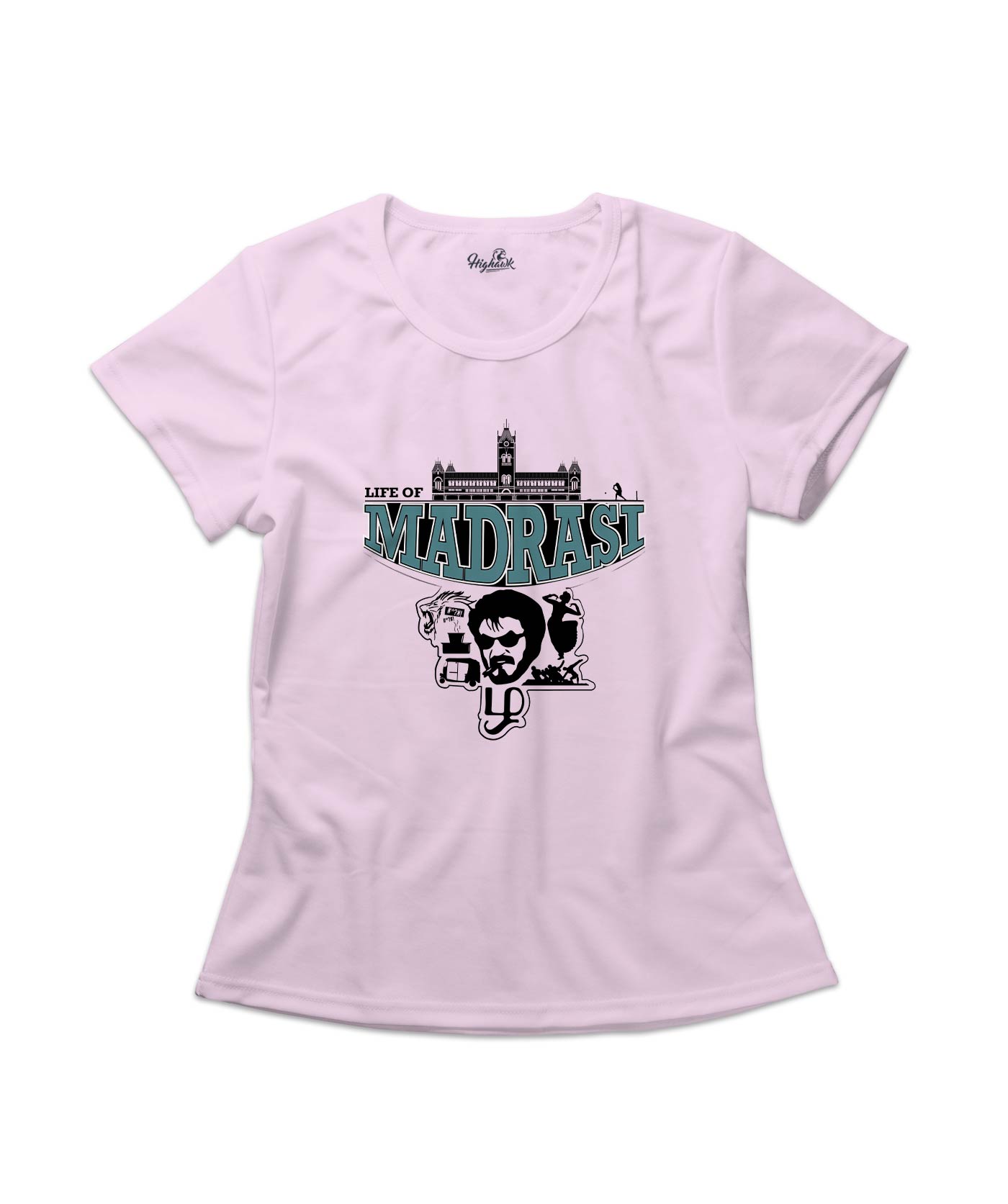 Life of Madrasi Women's Round Neck T-Shirt