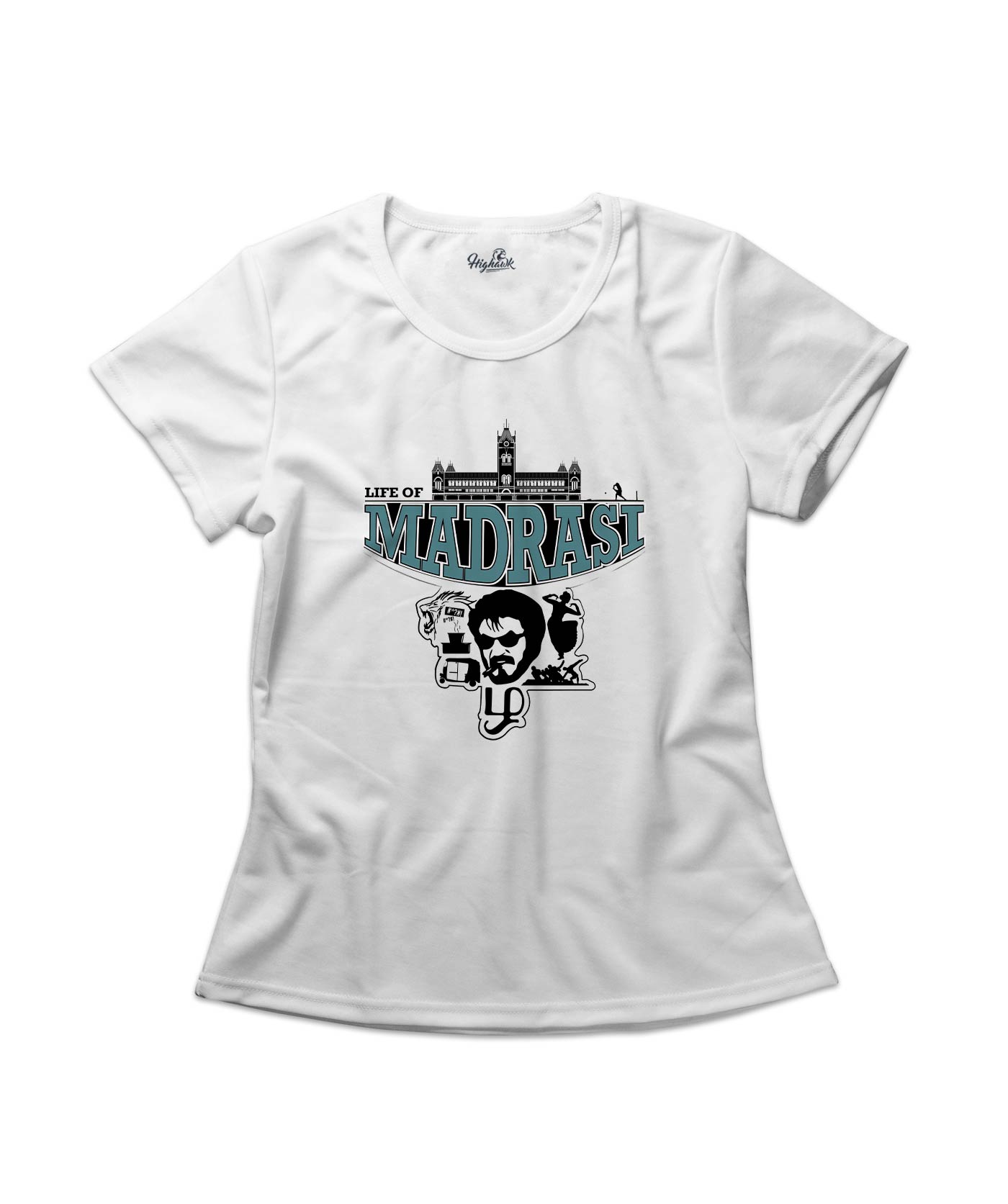 Life of Madrasi Women's Round Neck T-Shirt