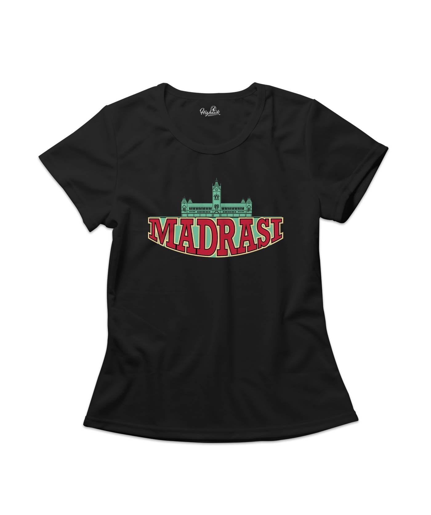 Madrasi Women's Round Neck T-Shirt