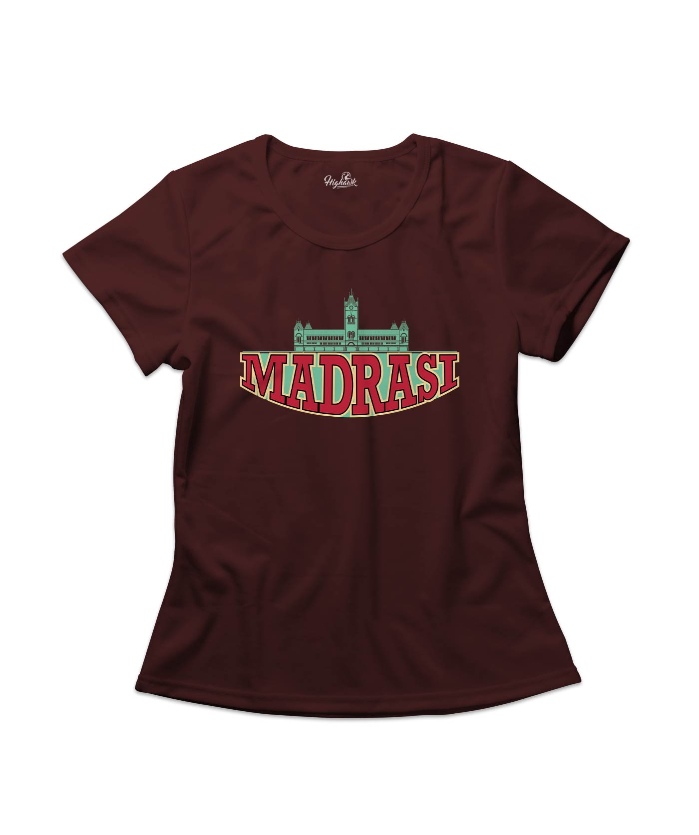 Madrasi Women's Round Neck T-Shirt